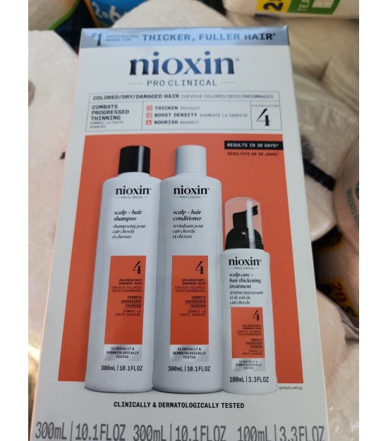 Nioxin Scalp + Hair Thickening System 4. 2400 Sets. EXW Los Angeles